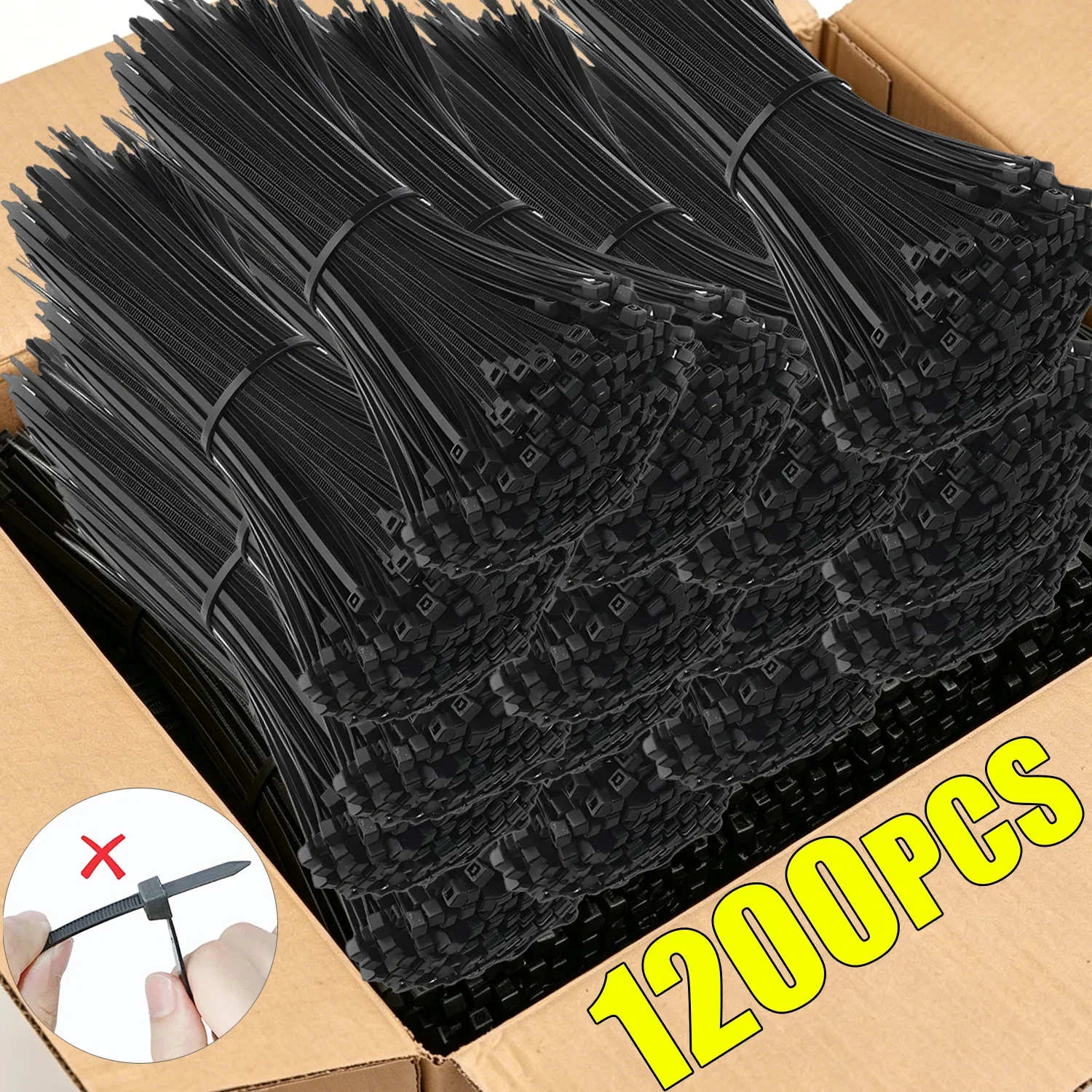 Gear Tie Reusable - Naylon Kablo Bağları Yeniden Kullanılabilir Kendinden