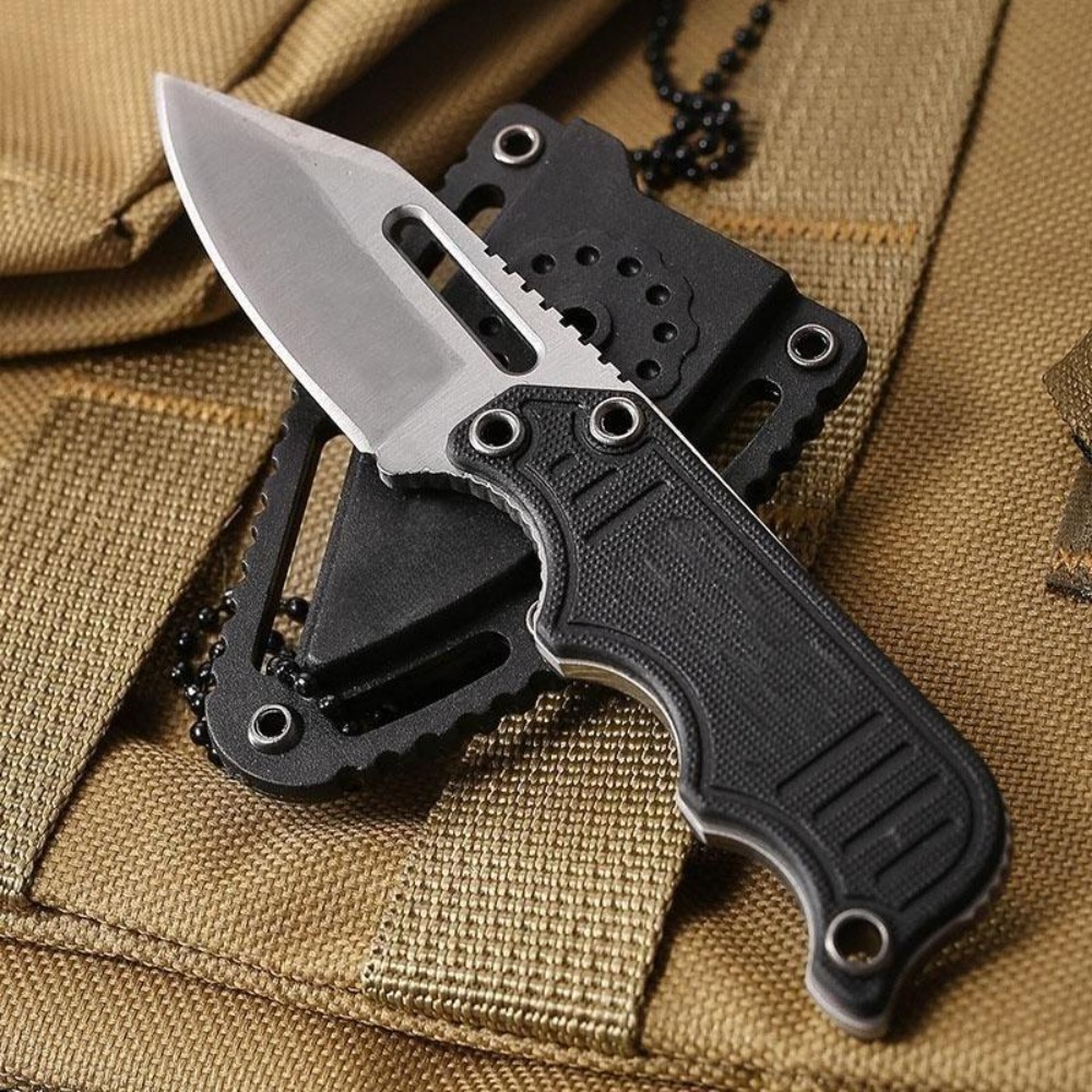 Everyday Carry (Edc) Knife - Taşınabilir Boyun Bıçağı, Kydex Kılıflı EDC