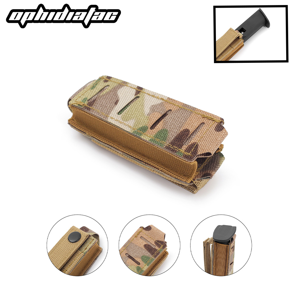 Edc Carry Kit - OPHIDIAN açık Molle 9mm Mag kılıfı