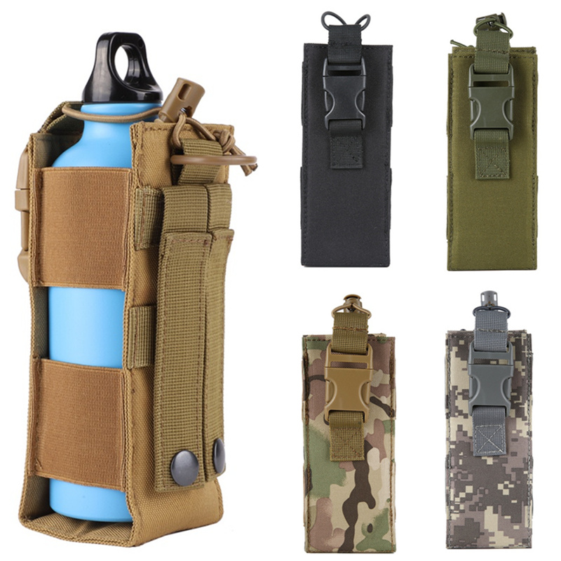 Edc Carry Pocket - Molle Su Şişesi Kılıfı Çantası Açık