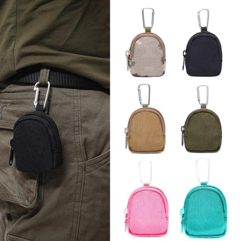 Edc Carry Bag For Men - Erkekler için Taktiksel EDC Anahtar Cüzdanı,