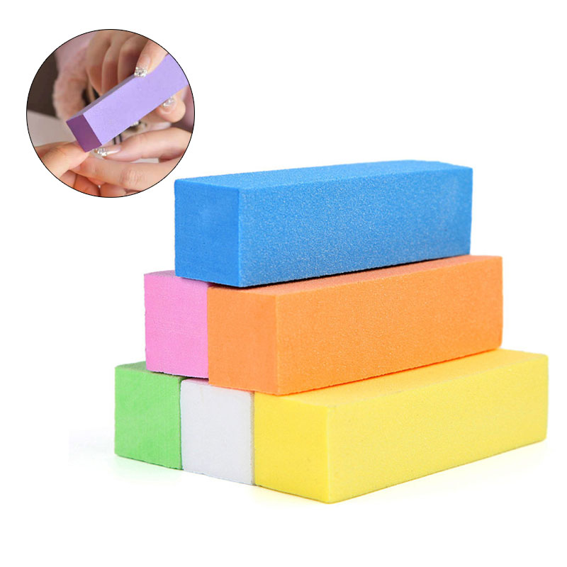 Nail File Titanium - 2/5/10 adet tırnak sanat zımpara sünger