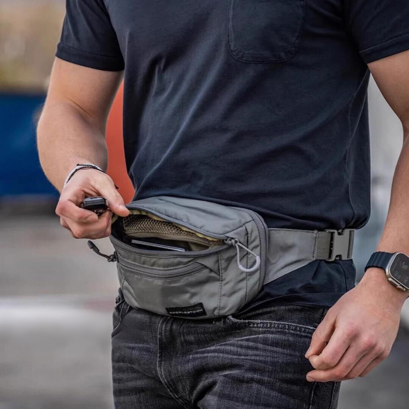 Edc Carry Bag For Men - Ayarlanabilir Askılı Erkek Bel Çantası, Taktik