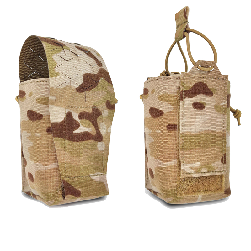 Edc Carry Kit - Taktik Molle dergisi kılıfı Airsoft plaka