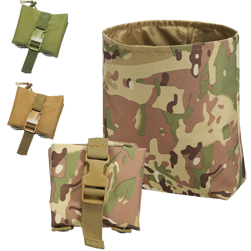 Edc Carry Pocket - Yeni Molle Katlanır Şarjör Çantası Açık