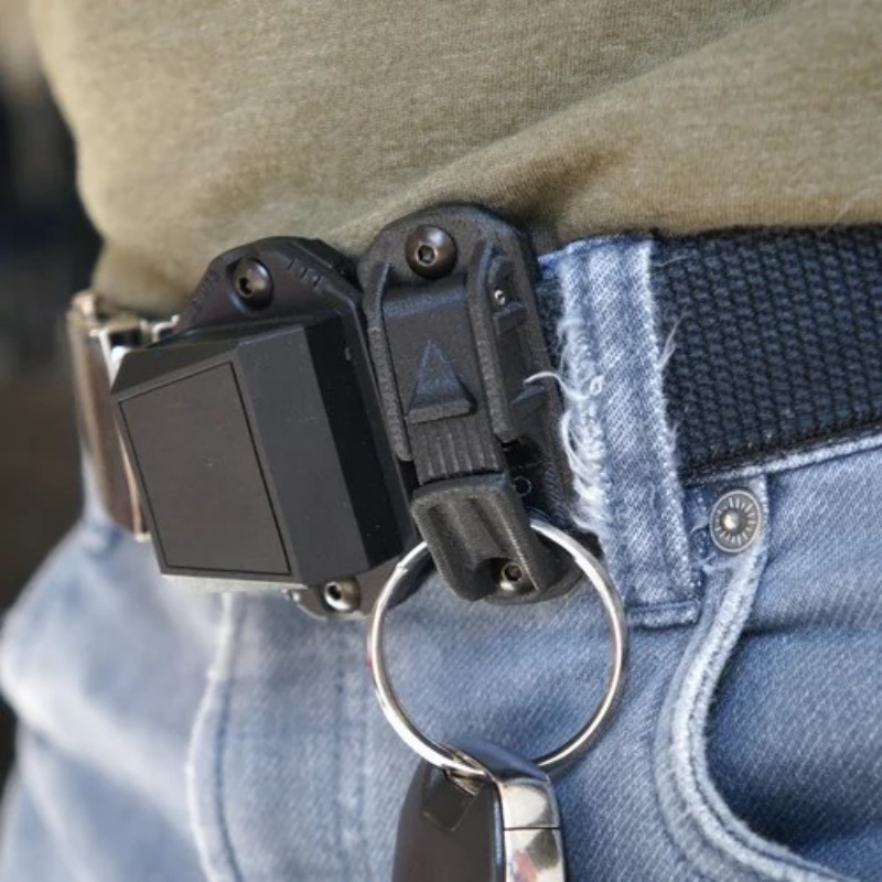 Edc Carry Kit - Çok Fonksiyonlu Sırt Çantası Kemer Klipsi