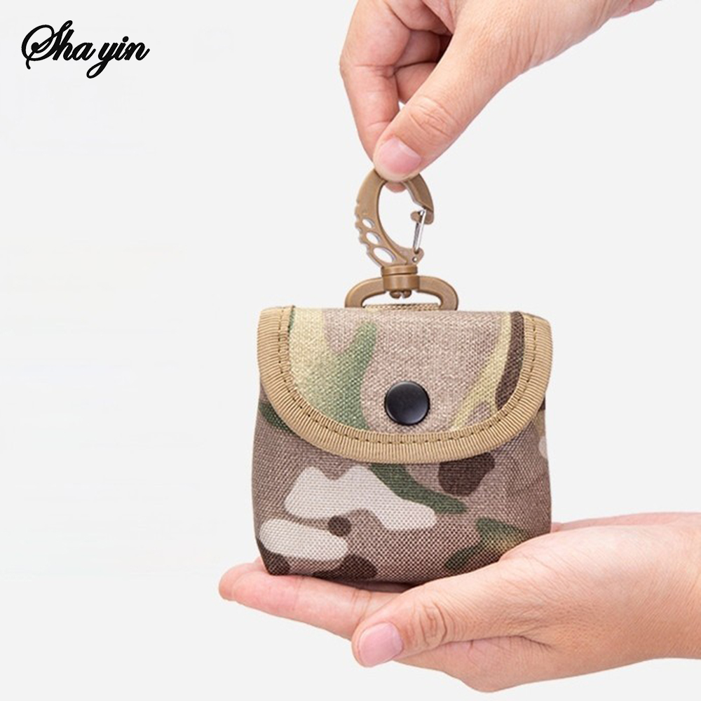 Edc Carry Coins - Su geçirmez Kamp Mini Oxford Kumaş