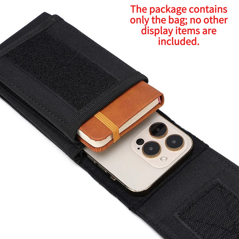 Edc Carry Bag For Men - Taktik Çift Katmanlı Telefon Çantası MOLLE