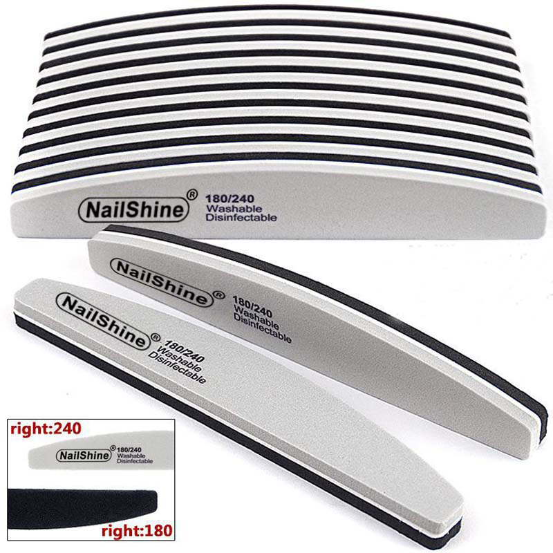 Nail File Titanium - 5 adet Sünger Blok tırnak törpüsü