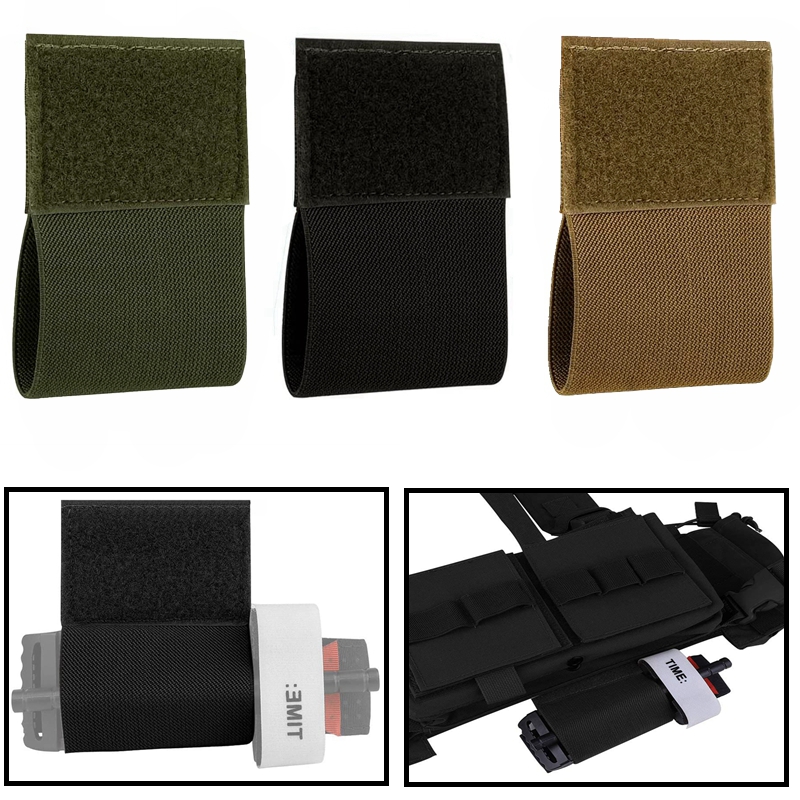Appendix Carry Edc - 2 adet Elastik Turnike Tutucu, Cırtlı