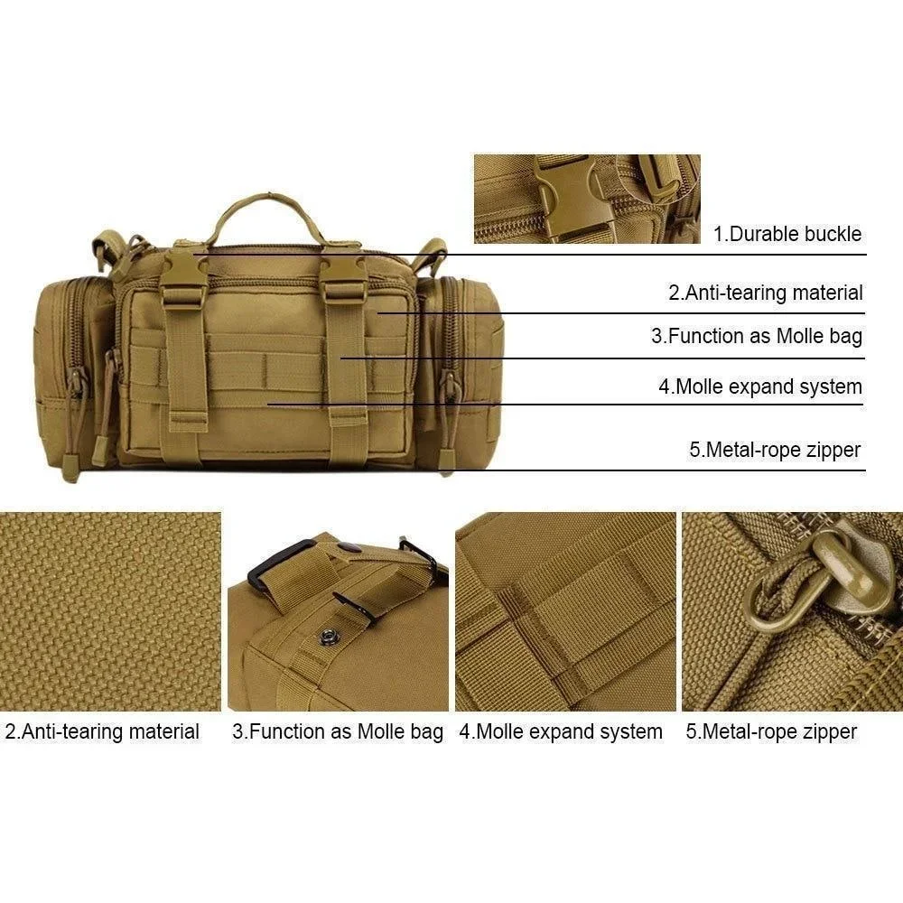 Duffel Bel Çantası Molle Su Ge - Edc Carry Bag For Men incelemesi ve fiyatı