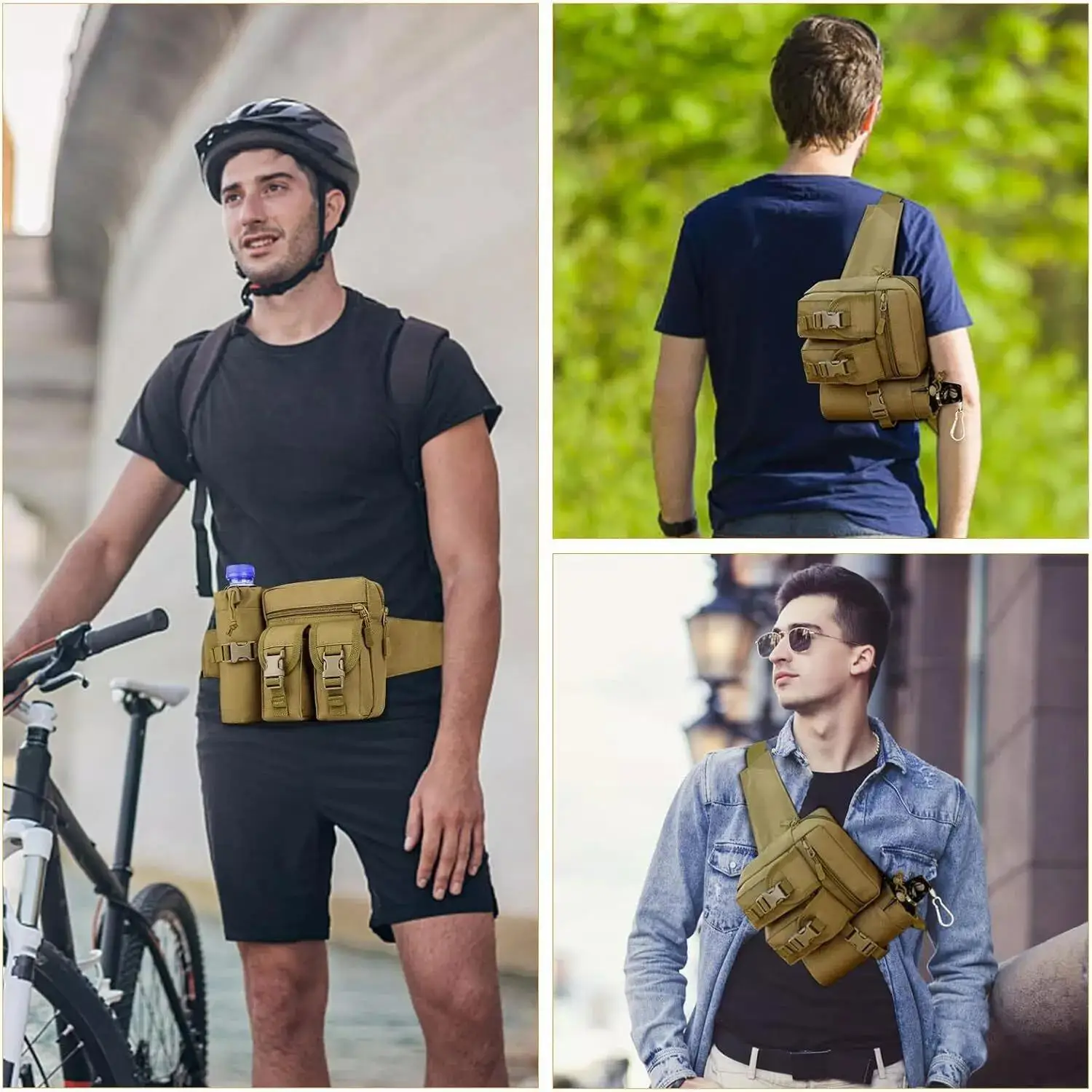 Erkekler için Taktik Fanny Pak - Edc Carry Bag For Men incelemesi ve fiyatı