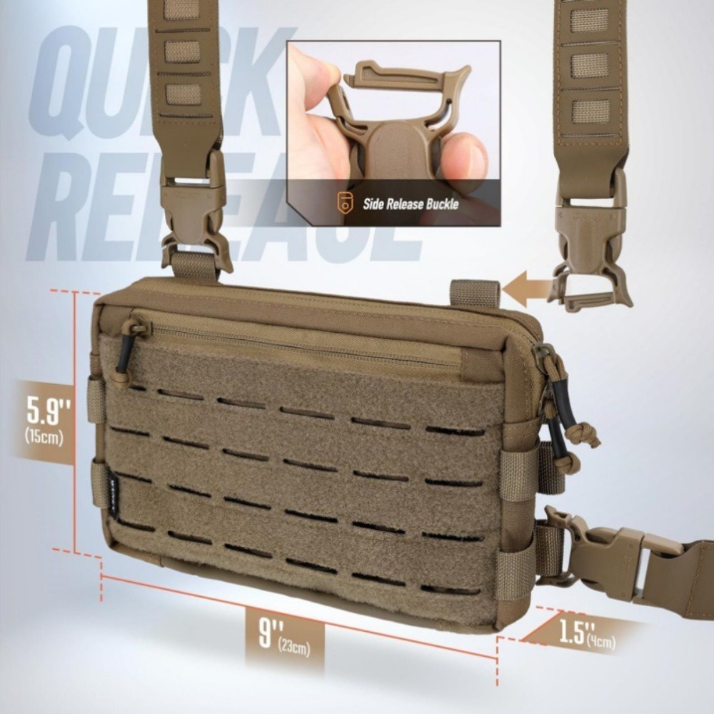 Moda 1000D Naylon Erkek Göğüs  - Edc Carry Kit incelemesi ve fiyatı