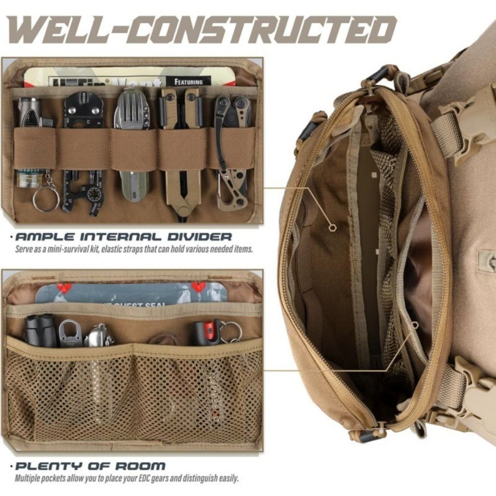 Moda 1000D Naylon Erkek Göğüs  - Edc Carry Kit incelemesi ve fiyatı