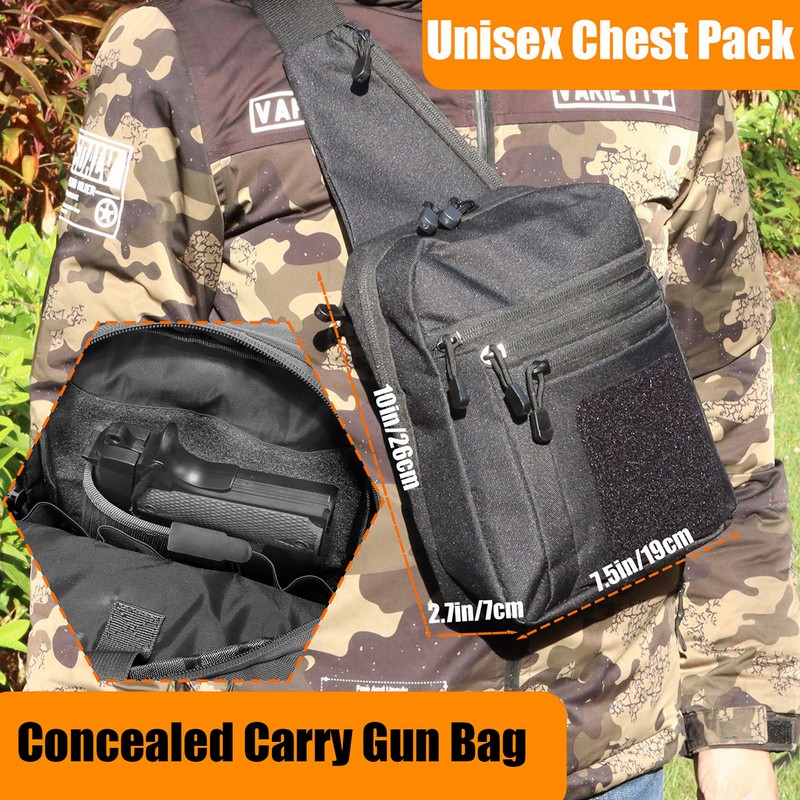 Yeni Taktik Göğüs Çantası Taba - Edc Carry Bag For Men incelemesi ve fiyatı
