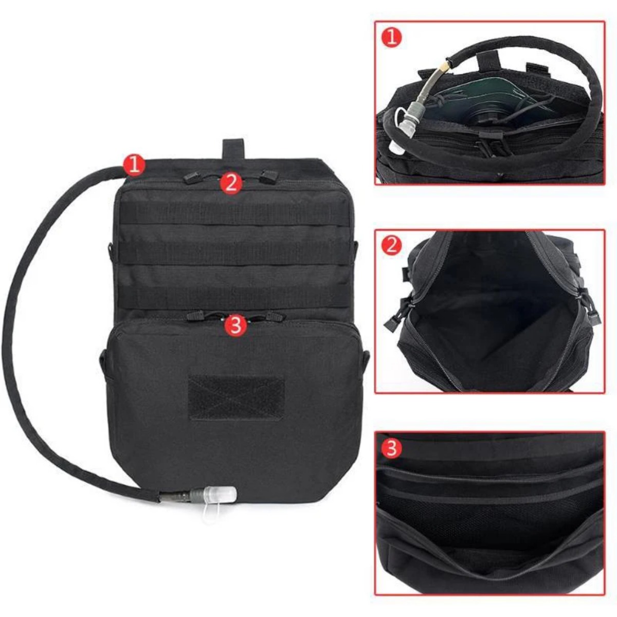Açık Molle çanta kamp sıvı alı - Edc Carry Kit incelemesi ve fiyatı